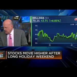 Cramer on Kellogg's decision to separate into three companies: 'This is part of the ESG craze'