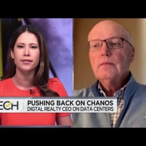 Jim Chanos may not be aware demand has never been stronger for data centers, says Digital Realty CEO