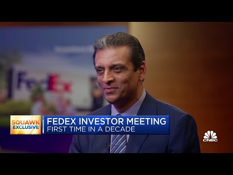 FedEx CEO Raj Subramaniam outlines company's new growth plan
