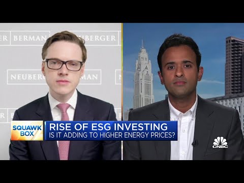 ESG movement has a 'deep seeded conflict of interest,' says Vivek Ramaswamy