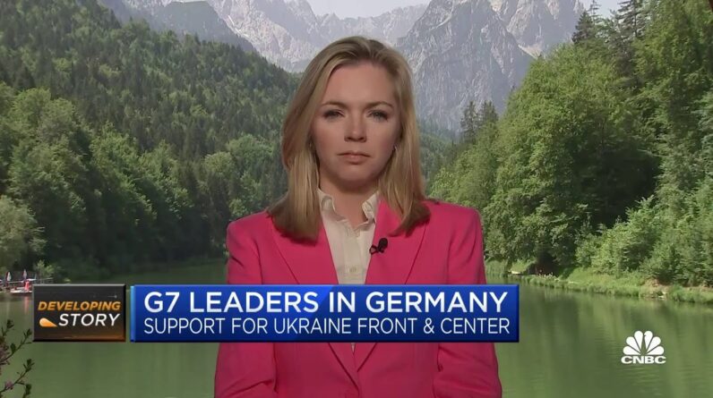 G7 leaders convene in Germany, discuss additional Ukraine support