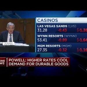 Goods economy has restrained capacity, says Fed Chair Jerome Powell
