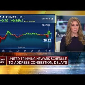 United Airlines to cut about 12% of its daily Newark flights to address congestion