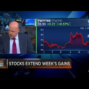 Jim Cramer breaks down shares of Twitter, Meta
