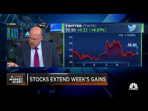 Jim Cramer breaks down shares of Twitter, Meta
