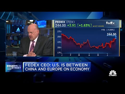 Jim Cramer predicts FedEx will have a great year amid strong e-commerce sales