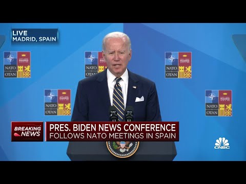 NATO is more united after Russia's invasion of Ukraine, says President Joe Biden
