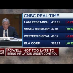 U.S. inflation has a different composition than the rest of the world, says Fed Chair Jerome Powell