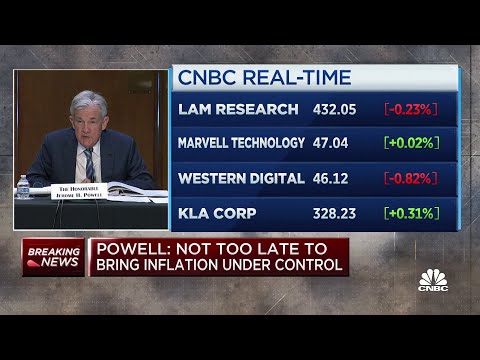 U.S. inflation has a different composition than the rest of the world, says Fed Chair Jerome Powell