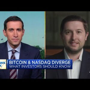Grayscale CEO on what investors need to know about bitcoin's divergence from Nasdaq