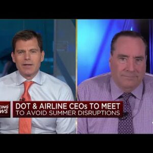 Department of Transportation to meet with airline CEOs to avoid summer travel disruptions