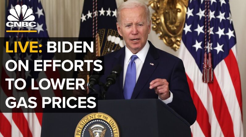 LIVE: Biden delivers remarks on efforts to lower gas prices and Putin's price hike — 6/22/2022