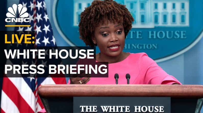 LIVE: White House press secretary Karine Jean-Pierre holds a briefing with reporters — 6/13/22