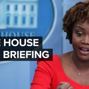 LIVE: White House press secretary Karine Jean-Pierre holds a briefing with reporters — 6/24/22