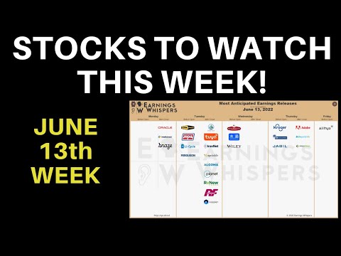 Stocks To Watch This Week Earnings Whispers | Major Stocks: Oracle, Hightide, Kroger, And Adobe