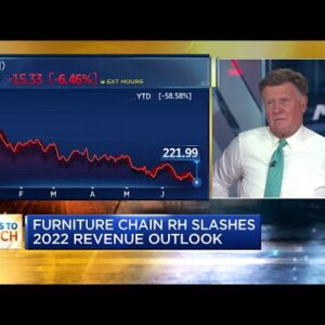 Shares of RH slide as furniture chain slashes 2022 revenue outlook