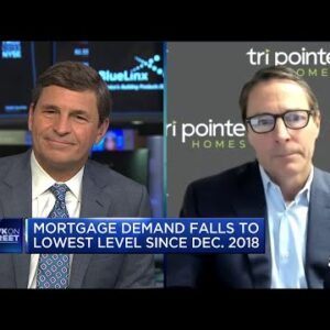 Tri Pointe Homes CEO weighs in on falling mortgage demand
