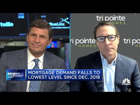 Tri Pointe Homes CEO weighs in on falling mortgage demand