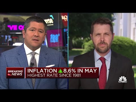 White House economist Brian Deese reacts to May's hot inflation report