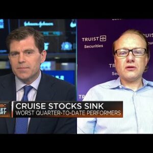 I can't recommend buying any cruise stocks, hold sell rating on Carnival: Truist's Scholes