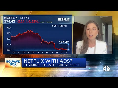 Axios' Sara Fischer breaks down Netflix ad-supported tier and a potential team up with Microsoft