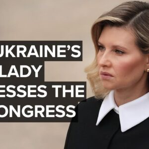 LIVE: First Lady of Ukraine Olena Zelenska delivers remarks to the U.S. Congress — 7/20/2022