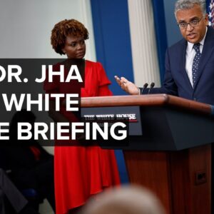 LIVE: White House briefing with press secretary Jean-Pierre and Covid coordinator  Dr. Jha — 7/22/22