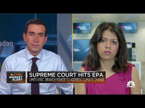 Supreme Court's EPA ruling will not impact energy markets, says Energy Aspects' Amrita Sen