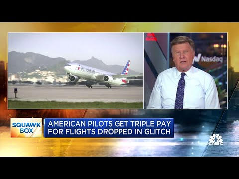 American Airlines pilots get triple pay for flights dropped in glitch