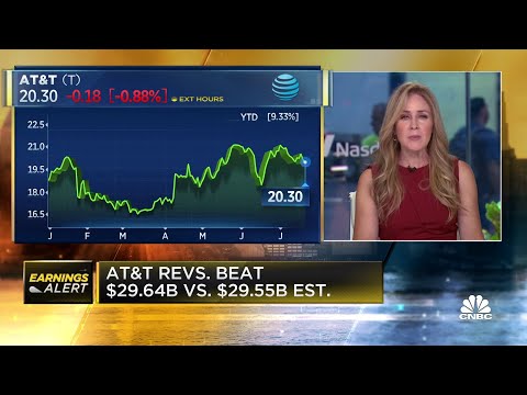 AT&T reports Q2 earnings, beats Wall Street's estimates