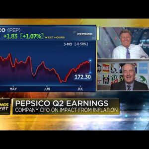 PepsiCo CFO Hugh Johnston discusses earnings and inflationary headwinds