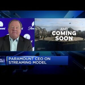 We believe there's a huge opportunity for this company in streaming, says Paramount CEO