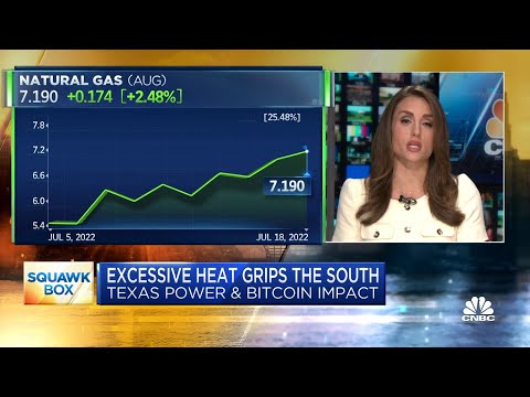 Excessive heat impact on Texas power and Bitcoin