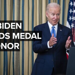 LIVE: President Biden awards the Medal of Honor to Vietnam War soldiers — 7/5/2022