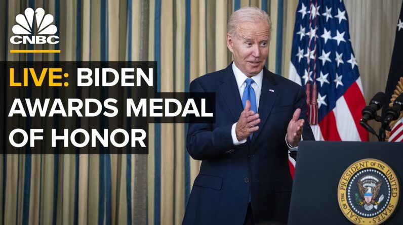 LIVE: President Biden awards the Medal of Honor to Vietnam War soldiers — 7/5/2022