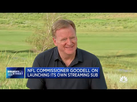 I believe NFL media rights will be moving to a streaming service, says NFL's Goodell