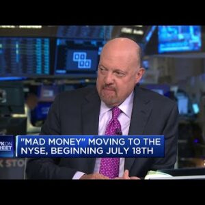 CNBC's 'Mad Money' moving to the New York Stock Exchange beginning July 18