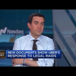 New documents show Uber's response to legal raids