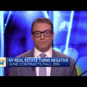 New York real estate turns negative as June contracts fall 29%