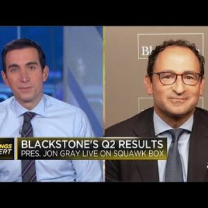 The economy will continue to slow but is stronger than realized, says Blackstone's Jon Gray