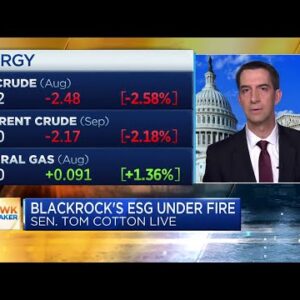 Sen. Tom Cotton targets ESG investing: BlackRock is a 'climate cartel'