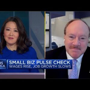 Small business job growth remains strong, although slightly slower, says Paychex CEO