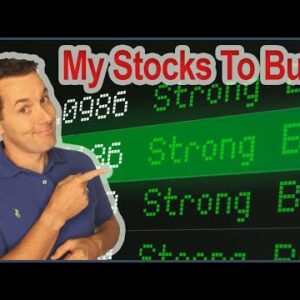 Stocks I Want to Buy! - My Bullpen of Stocks to Buy at the Right Price