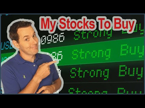 Stocks I Want to Buy! - My Bullpen of Stocks to Buy at the Right Price