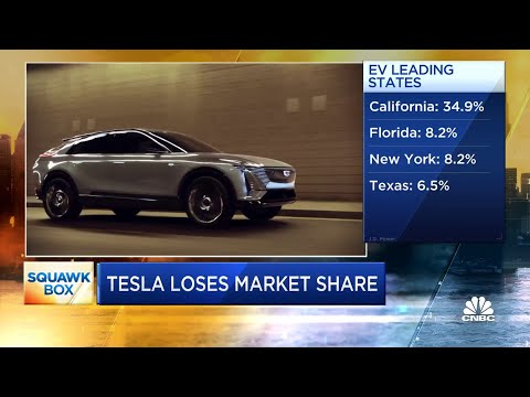 Tesla loses market share as rivals ramp us electric vehicle production