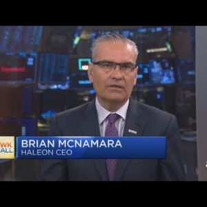 We expected volatility in the early days of trading, says Haleon CEO Brian McNamara